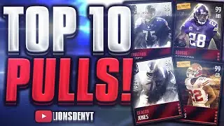 GOLDEN TICKET PULL! TOP 10 PULLS OF THE WEEK! - Madden Mobile 16