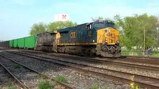 CSX Trash Train In Extreme Ultra High Definition 4K