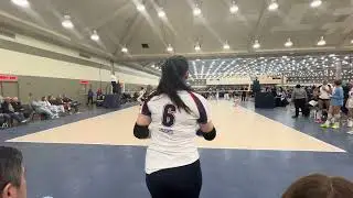 LEVBC U17 National vs. ECC 17 National Walker @ JVA Charm City 1st Set