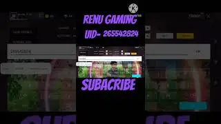 Renu gaming uid ||#short #viral #freefire #renugaming @renugaming1