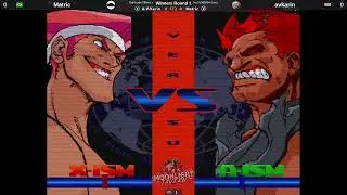 The Wolf Pack Squad Presents STREET FIGHTER ALPHA 3 TOURNAMENT (FIGHTCADE 2,ARCADE)