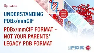 PDBx/mmCIF format - Not your parents&rsquo; legacy PDB format