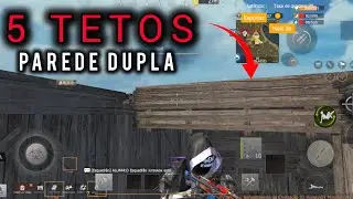 BASE BUNKER 5 TETOS PAREDE DUPLA TUTORIAL - Last Island Of Survival