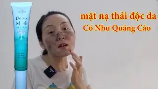 mặt nạ thải độc detox mask c&oacute; như quảng c&aacute;o