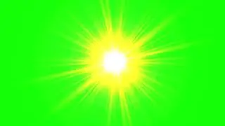 Shine Sun Light Effect Green Screen Video