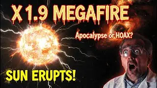 Sun&rsquo;s X1.9 MEGAFIRE EXPLOSION&mdash;Apocalypse DOOM or NASA HOAX? ☀️💥😱