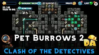 Pet Burrows 2 | Clash of the Detectives #8 | Diggy's Adventure