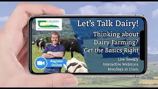 Thinking about Dairying? - Let's Talk Dairy Webinar