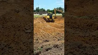 Pond work at the school #construction #demolition