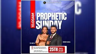 PROPHETIC SUNDAY SERNICE - 25TH JANUARY, 2026