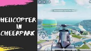 HELICOPTER in BGMI |CHEER PARK| HELICOPTER Location 🚁👍