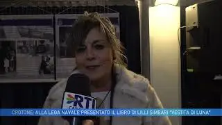 CROTONE: ALLA LEGA NAVALE PRESENTATO IL LIBRO DI LILLI SIMBARI 