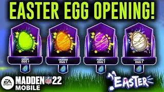 OPENING EVERY EASTER EGG IN MADDEN MOBILE 22! - 40+ EGGS!