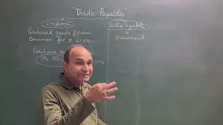 Trade Payable | Bills Payable | Creditors | MBA A C Bhardwaj