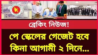 পে স্কেলের গেজেট হবে কিনা আগামী দুই দিনে আপনার... | New pay scale update | Govt job news today 