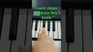 Jesus loves me this I know | Easy Piano tutorial |