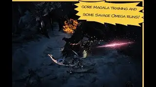 Training against Gore Magala and some Omega Savage runs!