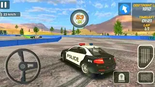 Police Drift Car Driving Simulator | Android Gameplay - Drift Challenge