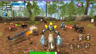 WOLF Hero Animals VS Robots Avelog HD Android Gameplay WOLF Simulator Mobile 2024