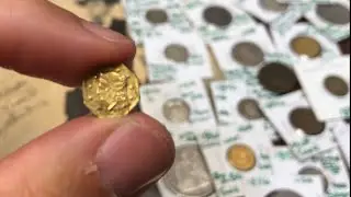 1854 California Fractional Gold Token - From Prospector Gold Dust to Cowboy Wild West Money