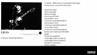 Lilys 11.08.96 - VPRO session, Amsterdam VPRO6 a nanny in manhattan soundcheck take 1