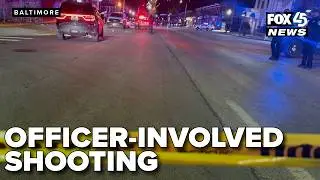 WATCH LIVE: Baltimore police-involved shooting
