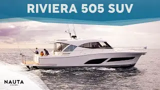Riviera 505 SUV - POV yacht tour esterni e cabine