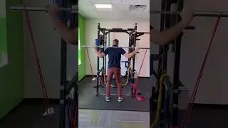 Snatch grip shrugs