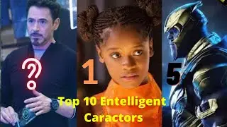 Top 10 Most Entelligent Caractors In MCU Explained In Hind || PJ Dynamic Explain