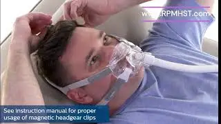 Проверка герметичности маски CPAP Philips Respironics Amara View