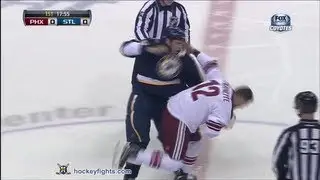 Paul Bissonnette vs Ryan Reaves Apr 18, 2013