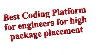 best coding platform for engineers for 40 LPA above package placement.