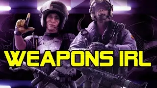 Расстановка оружия Mira Jackal в РЕАЛЬНОЙ ЖИЗНИ Rainbow Six Siege Velvet Shell Новые испанские оперативники