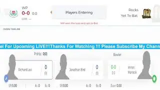 ROC vs WP LIVE Score updating | 2nd Semi Final  match of CSA T20 Challenge