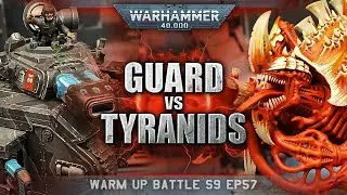 Astra Militarum vs Tyranids Warhammer 40k Battle Report 9th Edition 2000pts S9EP57 CANNON FODDER!