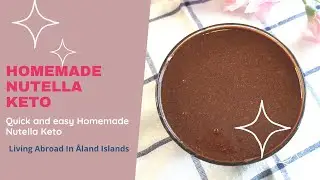 4 ingredient Hazelnut Spread Dairy Free & Vegan Friendly (Keto Nutella)