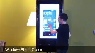 World's Biggest Windows Phone 7 Device Screen
