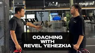 First time coaching with Coach Revel from IIPA (Indonesia International Padel Academy)