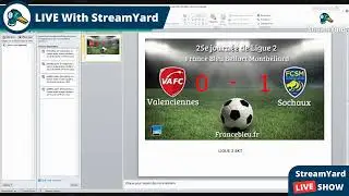LIVE TALK FR LIGUE 2 BKT Sochaux VS Valenciennes