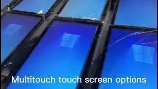 interactive touch monitor all in one PC #touchmonitor #allinonepc #wallmounteddisplay