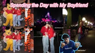 spending the day with my boyfriend! | Sweethearts Nite, beach & football