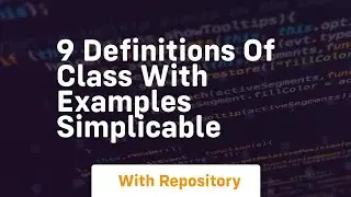 9 definitions of class with examples simplicable