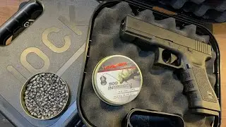 Umarex Airgun Glock 17 Gen 3 Dual Ammo unboxing and testing