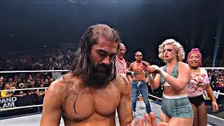 Джон Моксли заставил Уилера Юту побриться налысо на турнире AEW Grand Slam Australia.