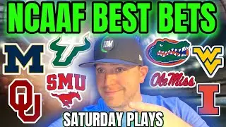 🚨 College Football Best Bets! My Top CFB Free Picks (SATURDAY GAMES)