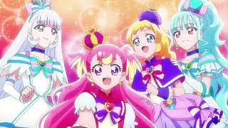 [1080p] Precure Eternal Kizuna Shower (Wonderful Precure Group Attack)