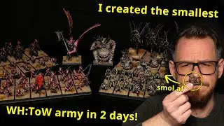 My Most Extreme Army Project for Warhammer The Old World!