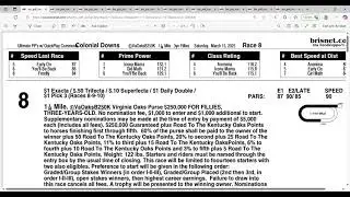 2025 Virginia Oaks Analysis and Picks at Colonial Downs