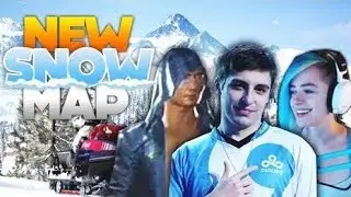 PUBG'S NEW WINTER SNOW MAP (Vikendi) feat. Shroud, Wadu Hek, Lurn, - Funny PUBG Ep.419