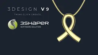 3DESIGN V9 & 3SHAPER | Tutorial Case: THINK. CLICK. CREATE「3」